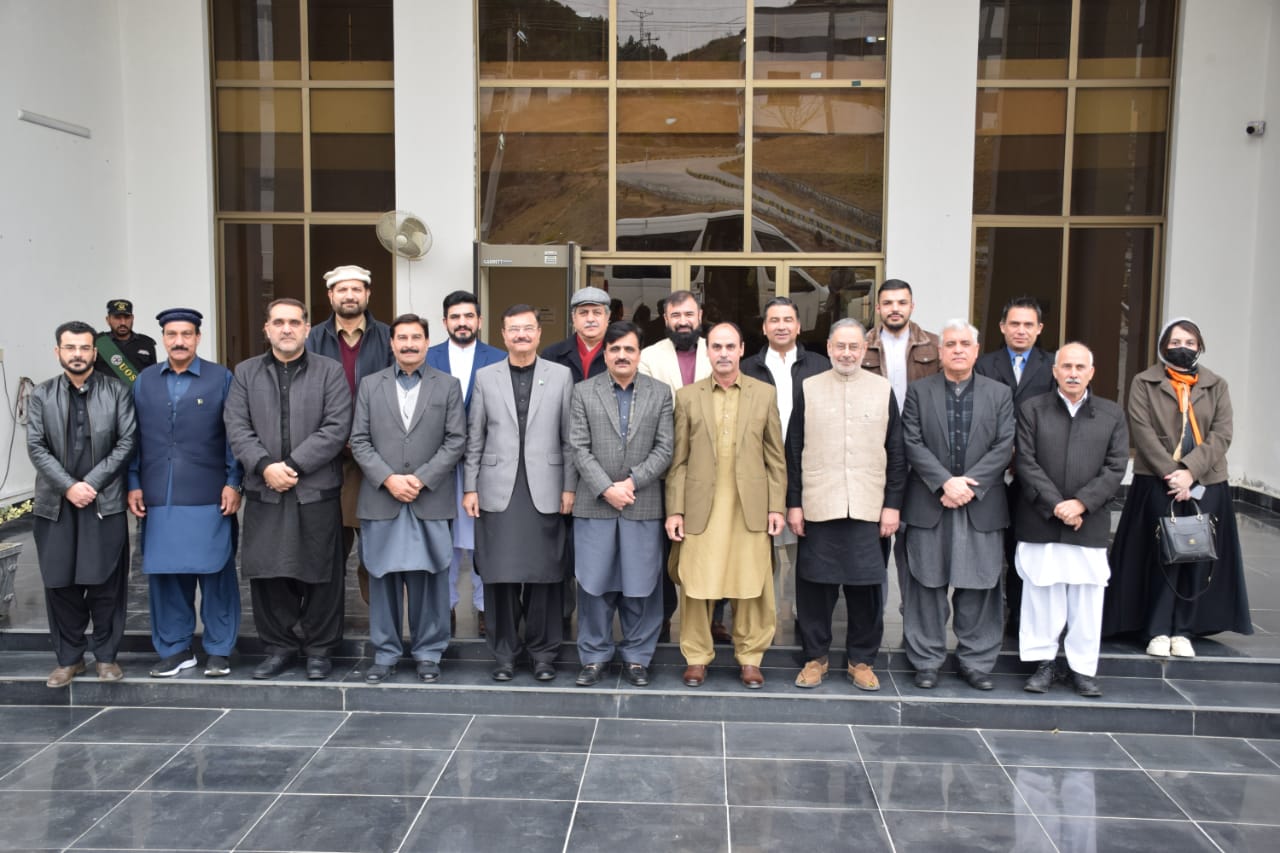 3rd Meeting Of Malakand Varsities Consortium Held At University Of Swat. The VC UoM Prof Dr Rashid Ahmad Graced The Occasion.